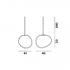 Dimension Suspension Gregg Grande Outdoor Foscarini Valente Design