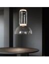 Suspension Noctambule 1 Low Cylinder & Bowl Flos Valente Design mise en scène