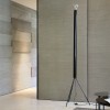 Lampadaire Luminator anthracite de flos Valente Design salon