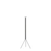 Lampadaire Luminator anthracite de flos Valente Design