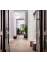 Applique Fort Knox Wall blanc Flos Valente Design couloir