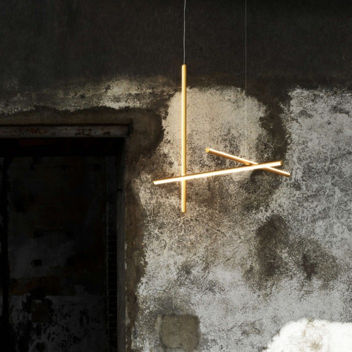 Suspension Coordinates 1 - champagne - Flos - Valente Design - mise en scène