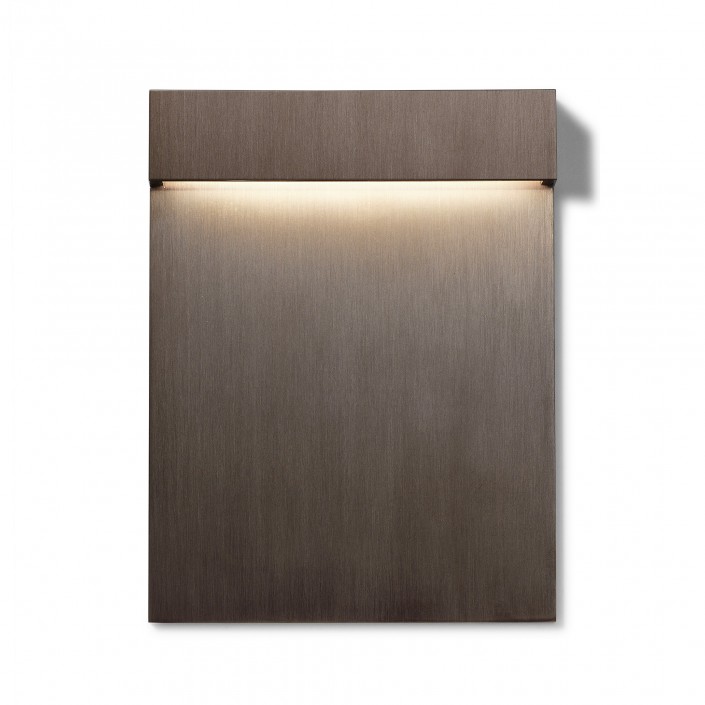 Applique Real Matter bronze brossé Flos Valente Design