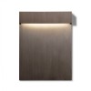Applique Real Matter bronze brossé Flos Valente Design
