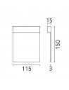 Dimension applique Real Matter Flos Valente Design