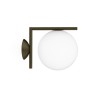 Applique IC Ceiling Wall 1 outdoor marron foncé Flos Valente Design