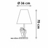 Lampe de table Mano plan Fontana Arte