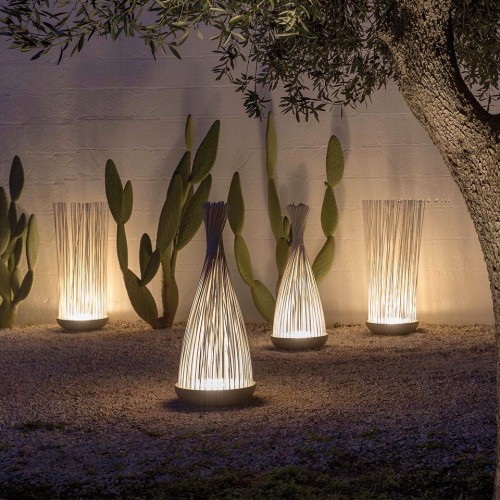 Lampe de sol Don't Touch - Blanc - Karman - Valentedesign.com