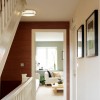 Plafonnier chrome Mashiko Round 230 astro lighting - Valente Design couloir