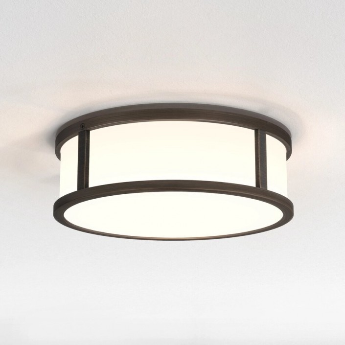 Plafonnier bronze Mashiko Round 230 astro lighting - Valente Design