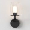 Applique Elena noir mat Astro Lighting Valente Design de face