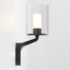 Applique Elena noir mat Astro Lighting Valente Design de profil
