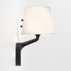 Applique Millie noir mat Astro Lighting Valente Design de profil