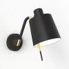 Applique Edward Wall noir mat abat-jour noir mat  Astro Lighting Valente Design