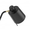 Lampe de bureau Edward Desk noir mat abat-jour noir mat Astro Lighting Valente Design détail diffuseur