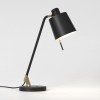 Lampe de bureau Edward Desk noir mat abat-jour noir mat Astro Lighting Valente Design