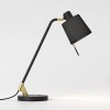 Lampe de bureau Edward Desk noir mat abat-jour peint en noir Astro Lighting Valente Design