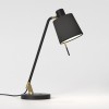 Lampe de bureau Edward Desk noir mat abat-jour peint en noir Astro Lighting Valente Design