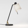 Lampe de bureau Edward Desk noir mat abat-jour gris clair-putty Astro Lighting Valente Design