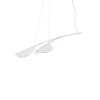 Suspension Almendra S2 Y Short blanc cassé Flos Valente Design