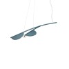 Suspension Almendra S2 Y Short bleu Flos Valente Design