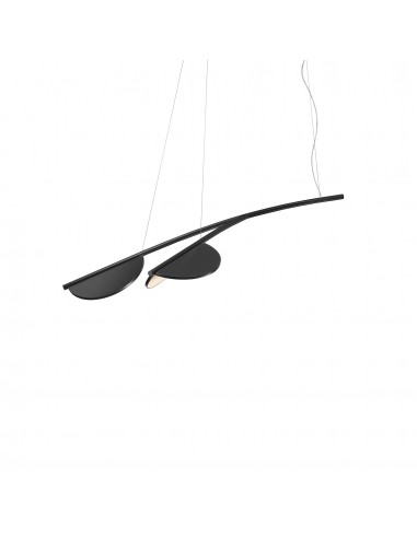 Suspension Almendra S2 Y Short anthracite Flos Valente Design