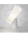 Lampe de table Nile blanche Foscarini Valente Design
