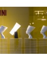 Lampes de table Nile blanche et noire Foscarini Valente Design