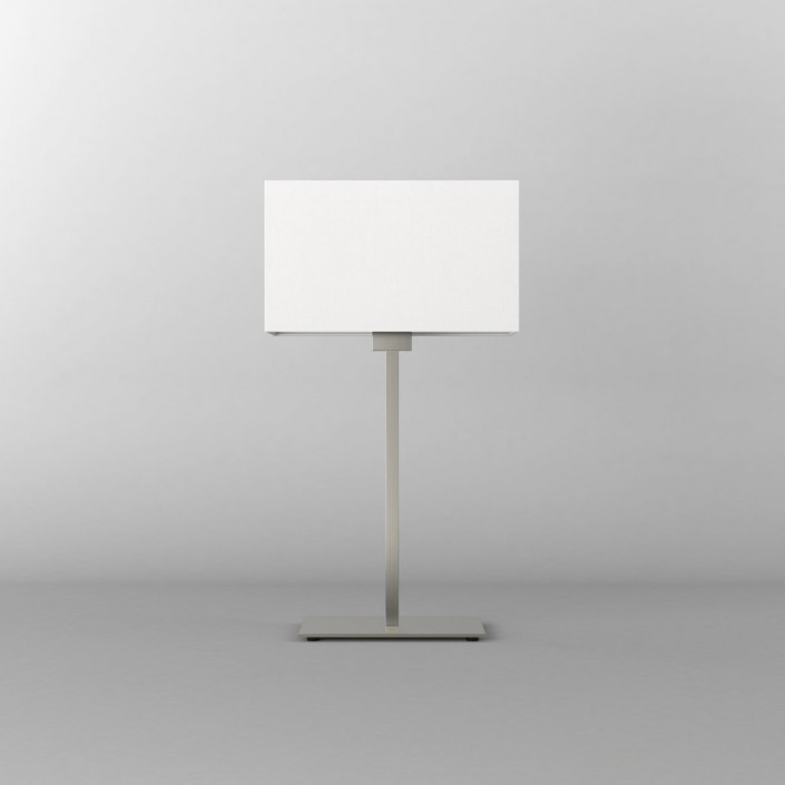 Lampe de table Park Lane Table nickel mat abat-jour blanc Astro Lighting Valente Design