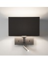 Applique Park Lane Reader LED nickel mat abat-jour noir Astro Lighting Valente Design