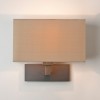 Applique Park Lane Grande bronze abat-jour huitre  Astro Lighting Valente Design