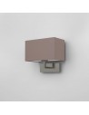 Applique Park Lane Grande nickel mat abat-jour huitre Astro Lighting Valente Design