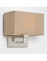 Applique Park Lane Grande nickel mat abat-jour huitre Astro Lighting Valente Design