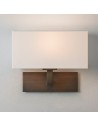 Applique Park Lane bronze abat-jour blanc Astro lighting Valente Design