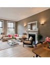 Applique Park Lane bronze abat-jour blanc Astro lighting Valente Design ambiance