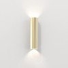 Applique Hashira 300 or mat Astro Lighting Valente Design de face