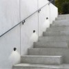 Applique extérieure Tivoli led noir astro lighting Valente Design dans escalier