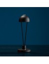 Lampe sans fil rechargeable Ale BE T noir Catellani and Smith Valente Design