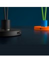 Lampe sans fil rechargeable Ale BE T fluo et noir Catellani and Smith Valente Design détail base