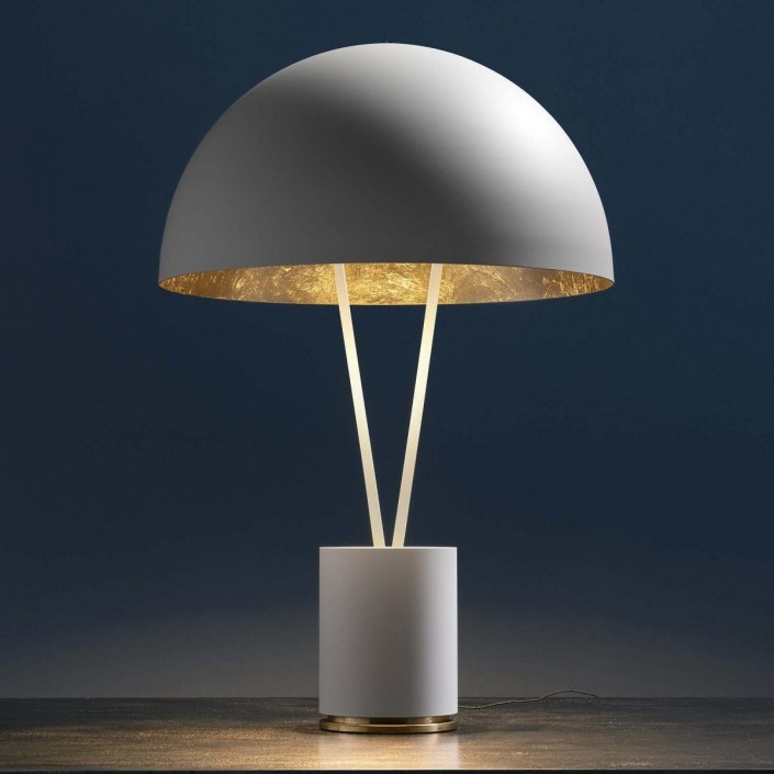Lampe à poser Ale BIG blanche Foscarini Valente Design