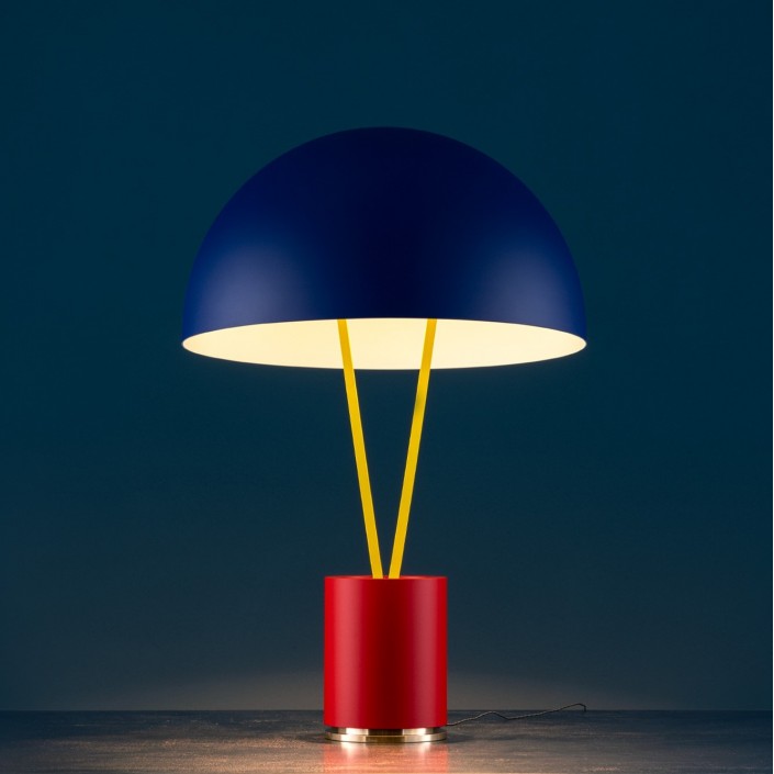 Lampe à poser Ale BIG couleurs primaires Foscarini Valente Design