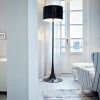 Lampadaire Spun Light F noir Flos Valente Design