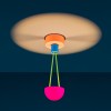 Plafonnier Ale C fluo Catellani and Smith Valente Design