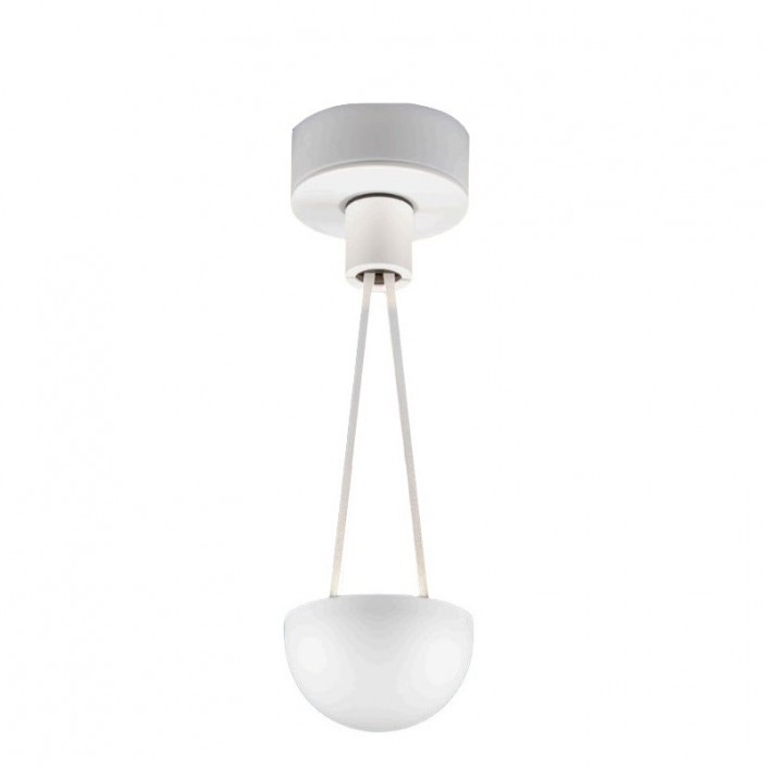 Plafonnier Ale C blanc Catellani and Smith Valente Design