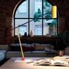 Lampe à poser Ettorino T couleurs primaires Catellani and Smith sur bureau