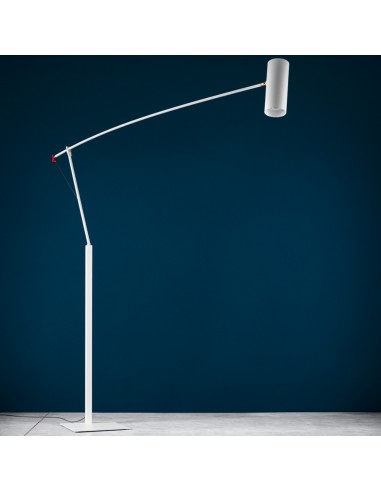 Lampadaire Ettorino BIG blanc Catellani and Smith Valente Design