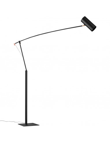 Lampadaire Ettorino BIG noir Catellani and Smith Valente Design