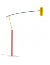 Lampadaire Ettorino BIG couleurs primaires Catellani and Smith Valente Design