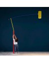 Lampadaire Ettorino BIG couleurs primaires Catellani and Smith Valente Design avec enfant