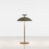Lampe sans fil Mini Geen-A bronze Kartell Valente Design